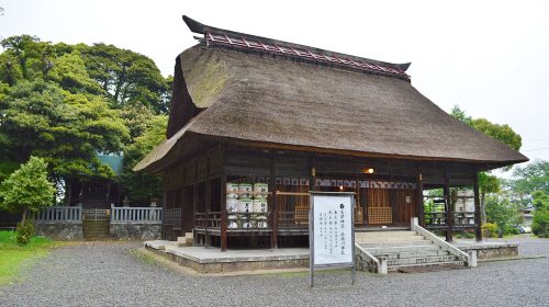 天津神社の絶景写真
