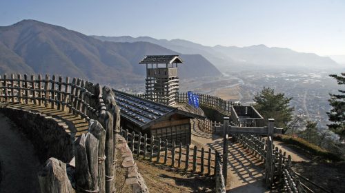 荒砥城の絶景写真