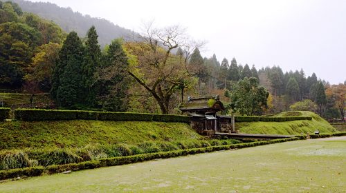 一乗谷朝倉氏遺跡の絶景写真