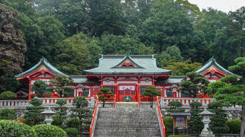 織姫神社の絶景写真