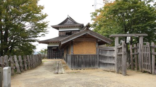 真弓山城の絶景写真