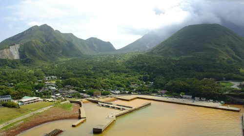 硫黄島の絶景写真