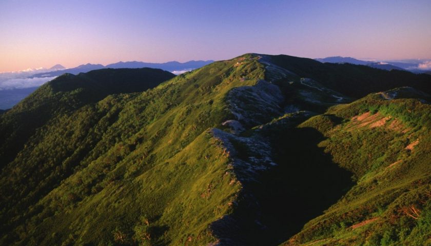 長野県の絶景スポット「蝶ヶ岳」