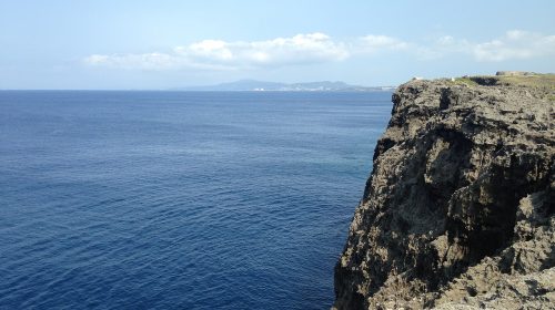 残波岬の絶景写真