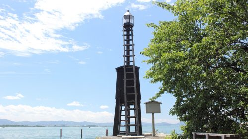 出島灯台の絶景写真