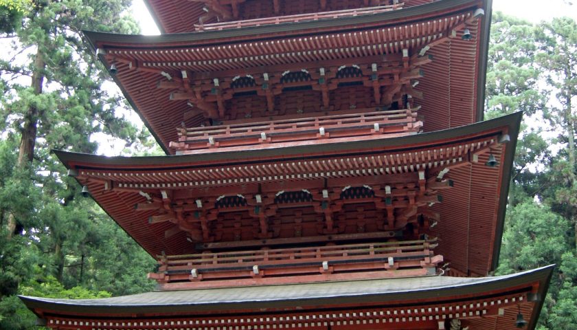 静岡県の絶景スポット「五重塔」