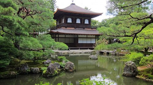 慈照寺の絶景写真