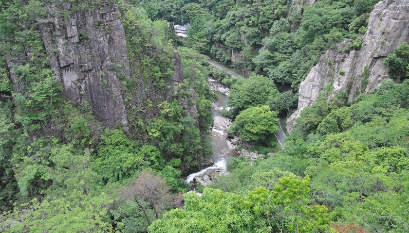 岡山県の絶景スポット「豪渓」