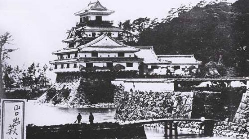 萩城の絶景写真
