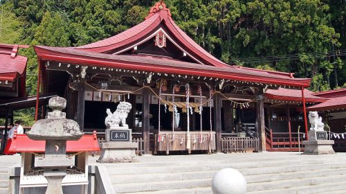 金蛇水神社の絶景写真
