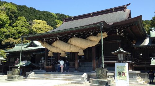 宮地嶽神社の絶景写真