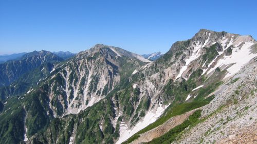 白馬連峰の絶景写真