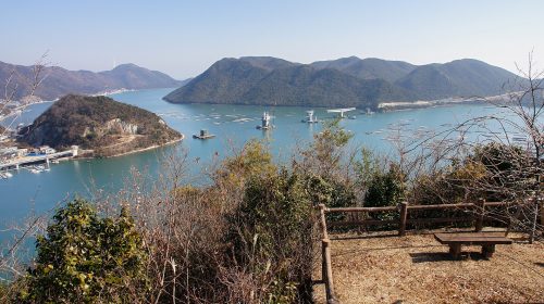 鹿久居島の絶景写真