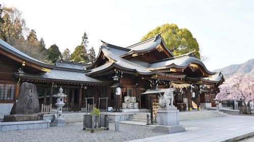速谷神社の絶景写真