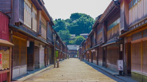 金沢 ひがし茶屋街の絶景写真