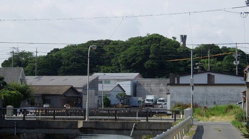 八橋城の絶景写真