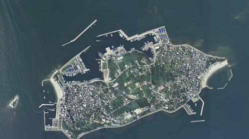 日間賀島の絶景写真