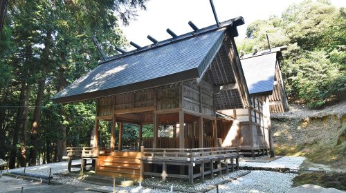比沼麻奈為神社の絶景写真