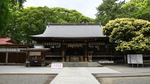 平塚八幡宮の絶景写真