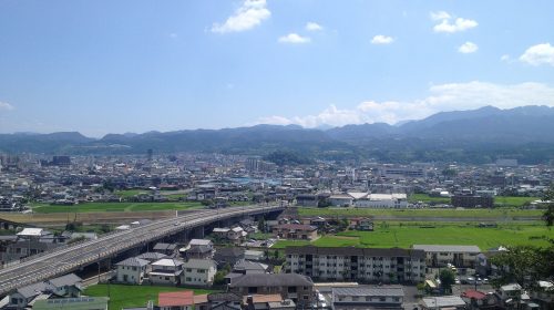 日田盆地の絶景写真