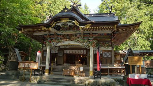 寳登山神社の絶景写真