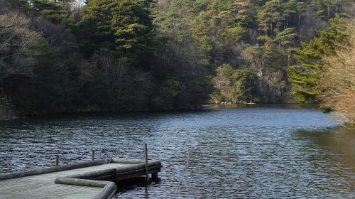 穂高湖の絶景写真
