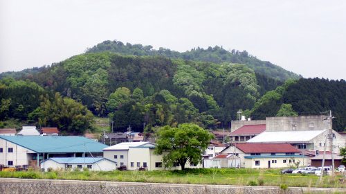 二ツ山城の絶景写真