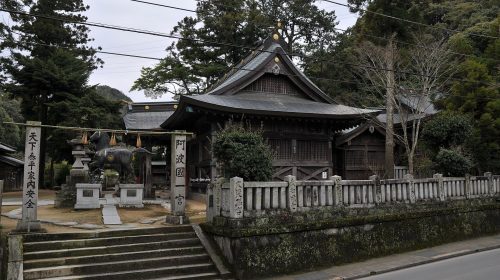 一宮神社の絶景写真