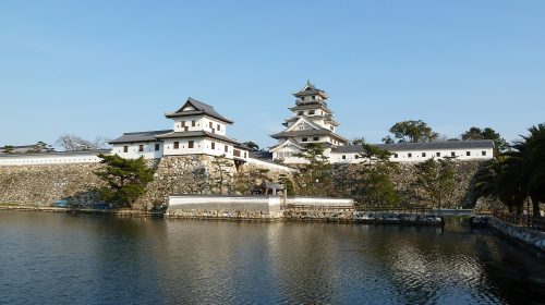 今治城の絶景写真