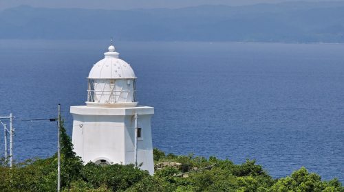 伊王島灯台の絶景写真