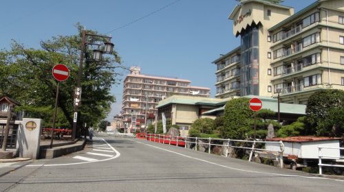 石和温泉の絶景写真