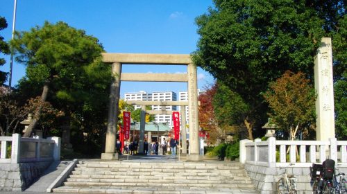石浜城の絶景写真