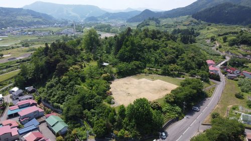 石川城の絶景写真