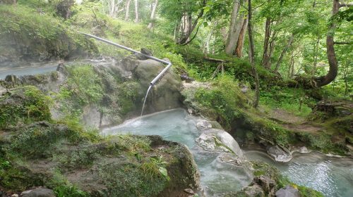 岩尾別温泉の絶景写真