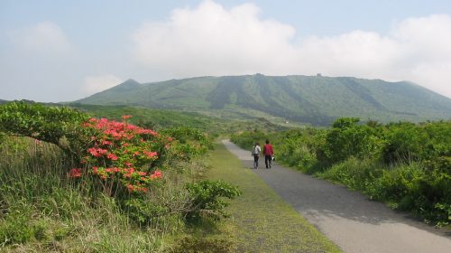 三原山の絶景写真
