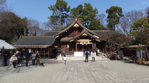 出雲大社相模分祠の絶景写真