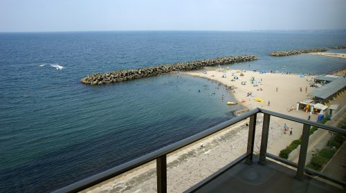 皆生温泉の絶景写真