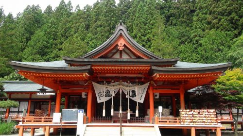 金櫻神社の絶景写真