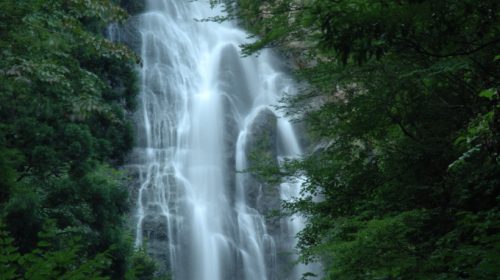 神庭の滝の絶景写真