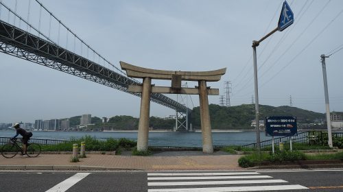 関門海峡の絶景写真