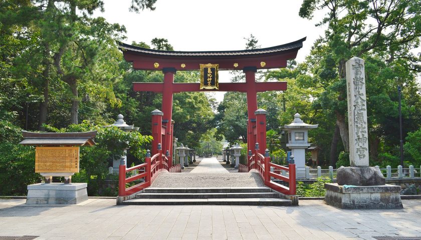 福井県の絶景スポット「氣比神宮」