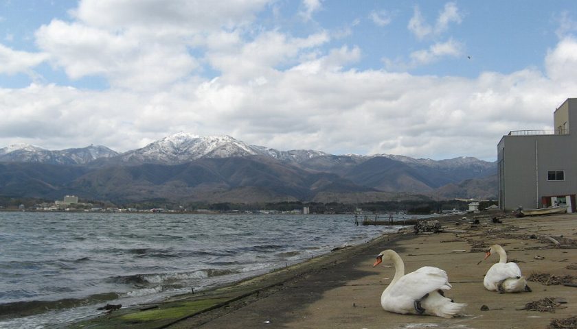 新潟県の絶景スポット「加茂湖」