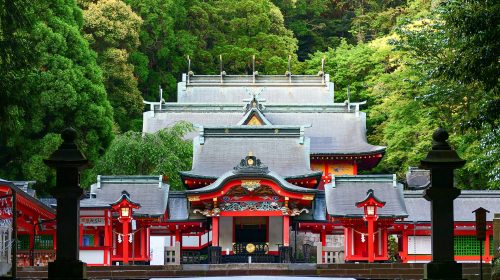 霧島神宮の絶景写真