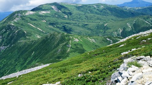 北ノ俣岳の絶景写真