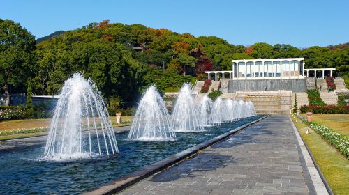須磨離宮公園の絶景写真