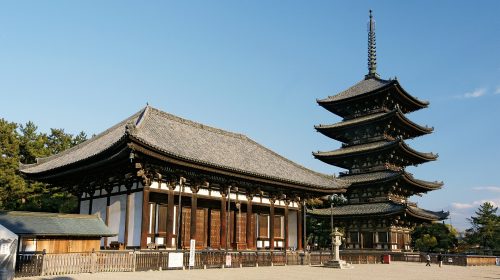 興福寺の絶景写真