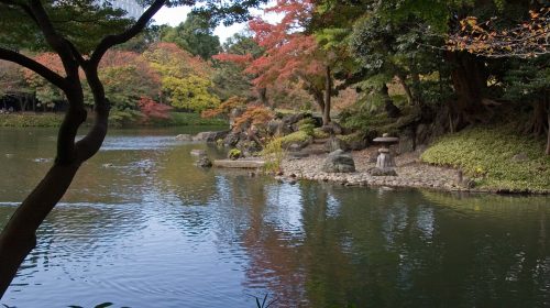小石川後楽園の絶景写真