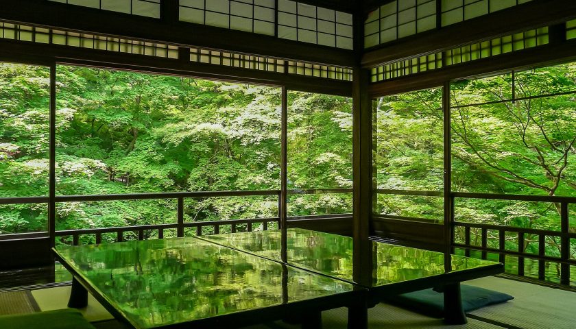 京都府の絶景スポット「瑠璃光院」