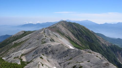 小蓮華山の絶景写真