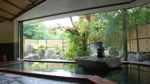 倉真温泉の絶景写真